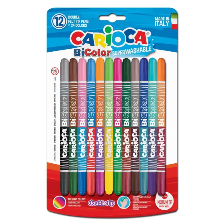 Carioca Bi-Color 12/set