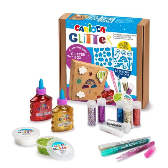 Carioca Glitter Creator Box conținut 1