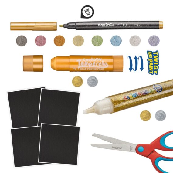 Carioca Metallic Creator Set conținut