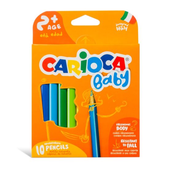 Creioane color Baby 2+ 10/set