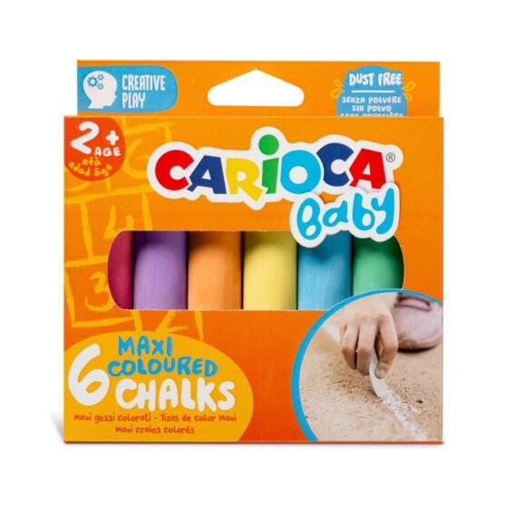 Cretă maxi Carioca Baby 6/set