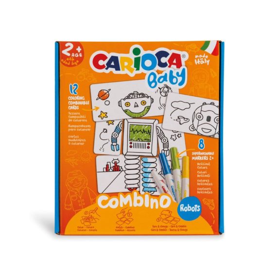 Set creativ Carioca Baby 2+ Robots